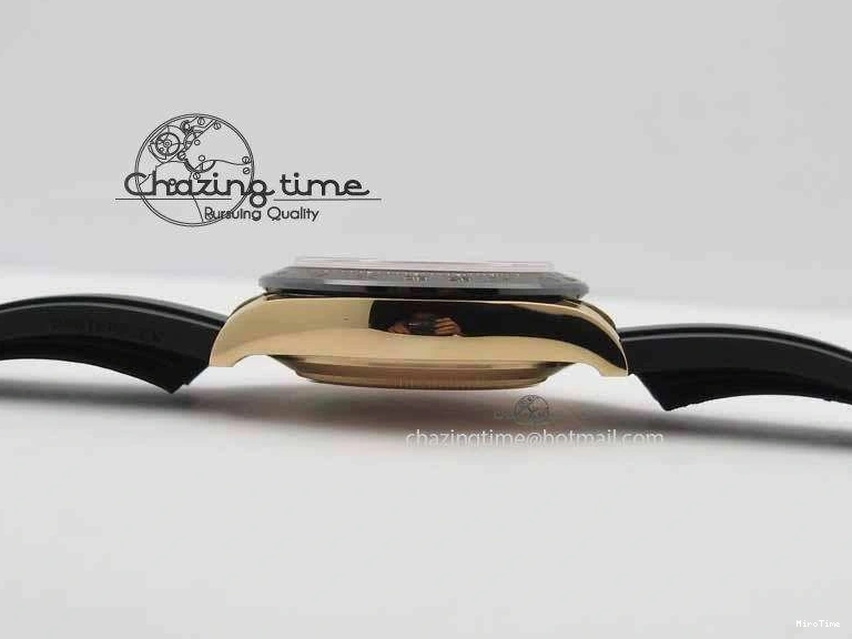 MiroTime 0316 RelaxedFit Daytona 116515 Noob 1:1 Best Edition Rose Gold Dial On Black Rubber Strap A7750(Free Extra Strap) 3740